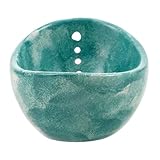 Toyvian Keramik Kräuterschäler Schale Handgefertigt Aromaherstellung Küchenwerkzeug Für Krautblätterentfernung Ergonomisch Für Küche Und Heilpraxis