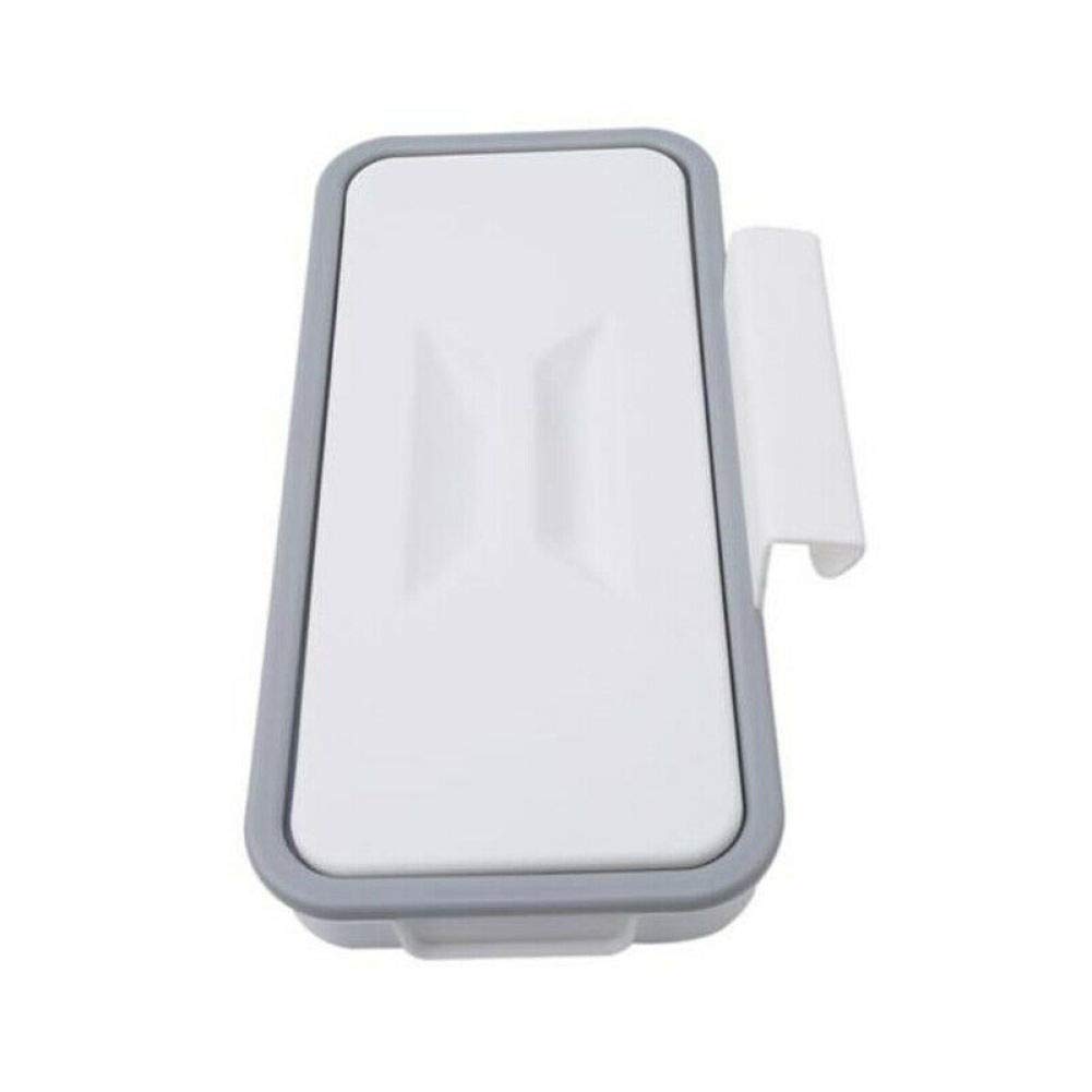 Cupboard Bin Plastic Kitchen Garbage Bin Bag Storage Hanging Bracket Door Trash Holder Kitchen Closet Hanging Garbage Bag