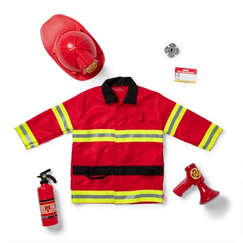 Melissa & Doug Fire Chief Role Play Costume