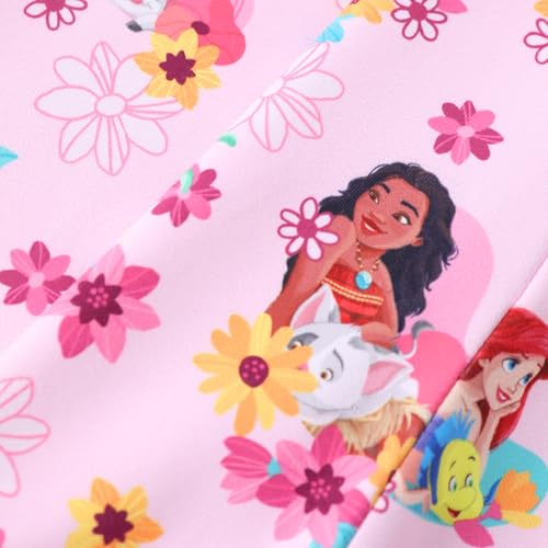 Image of Disney Frozen Princess Minnie Stitch Girl Clothes Long Sleeve Knot Front Sweatshirt Flare Pants Fall 2 Piece Outfit 2-9Y