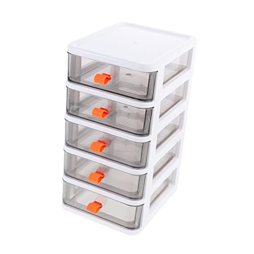 Housoutil Caja De 1 Pieza Caja de almacenaje cajones almacenaje cajon almacenaje con cajones organizador caliente contenedor de maquillaje pp mini contenedor de artículos varios tipe