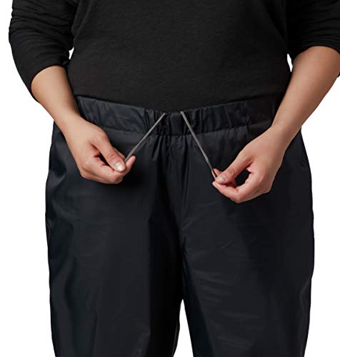 Columbia Women\'s Storm Surge Pant, Black, XX-Large x 29.5\" Inseam