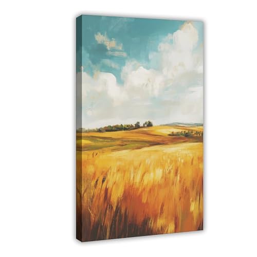 Poster sur toile Peaceful Prairie créez une ambiance zen dans votre bureau