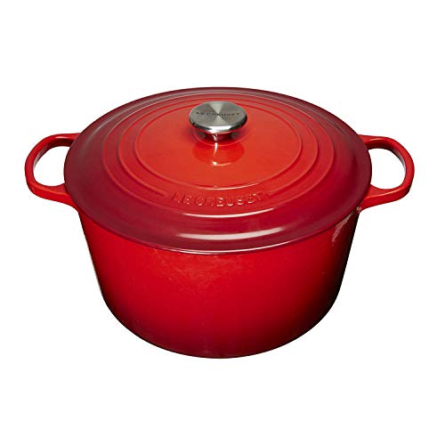 Le Creuset Evolution Cocotte con Tapa, Redonda, Todas Las Fuentes de Calor Incl....