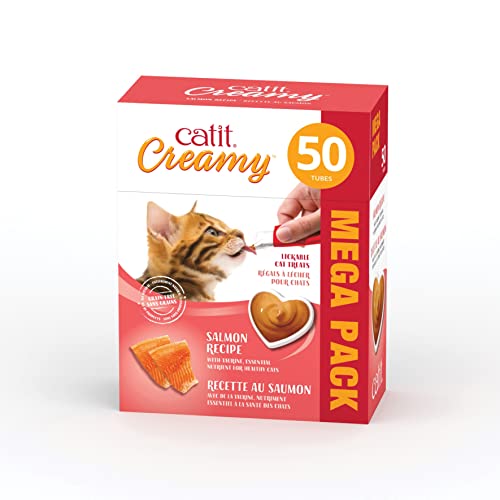 Catit Creamy Lickable Cat Treat, Healthy Cat...