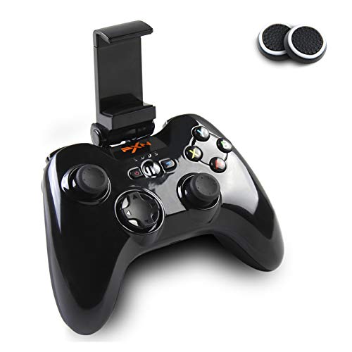 Mfi Game Controller, PXN Wireless Mobile Gamepad, Compatible for iPhone ipad Apple TV, with Adjustable Phone Clip, Support Call of Duty Etc.