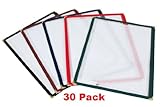 (30 Pack) Single Menu Cover (2 View), 8.5