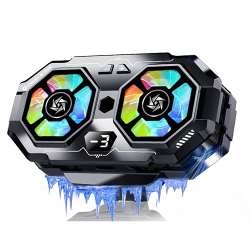Refroidisseur de jeu pour téléphone portable avec double ventilateur