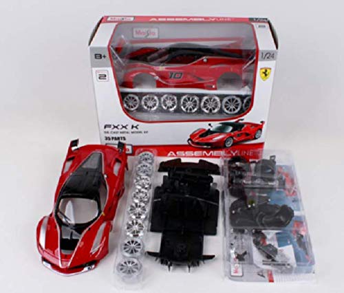 マイスト　フェラーリ Amazon.com: Maisto 1: 24 Assembly Line Ferrari FXX-K Red, Colors