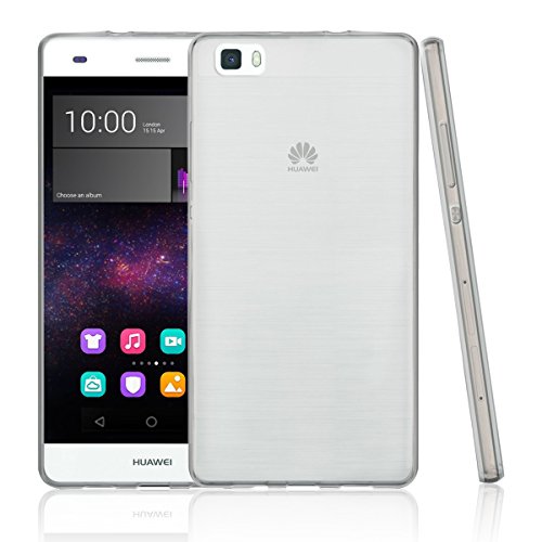 Custodia Silicone Trasparente Per Huawei P9 Lite - Sottile Antiurto Con Disegno Lupo