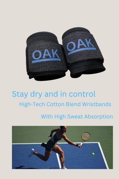 Generic Unisex Adult Pickleball Wristbands - Black, One Size - For Athletes, Fitness Enthusiasts - Badminton, Basketball, Tennis, Pickleball, Weightlifting, Racquetball - Image 3