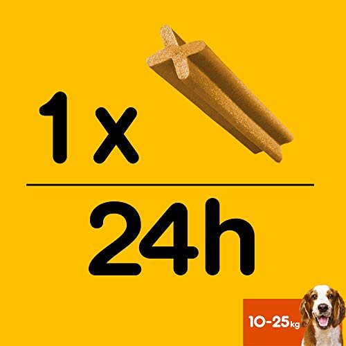 Pedigree-Dentastix-Snack-per-la-Igiene-Orale-Cane-Medio-10-25-kg-180g-105-Pezzi-15-Confezioni-da-7-pezzi-105-Pezzi-totali