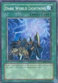 Yu-Gi-Oh! - Dark World Lightning (CP03-EN005) - Champion Pack Game 3 - Promo Edition - Super Rare