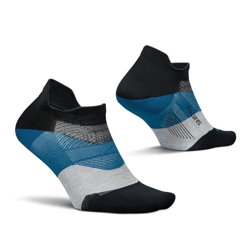 Image of Feetures Elite Light Cushion Mini Crew Sock - Sport Sock with Targeted Compression