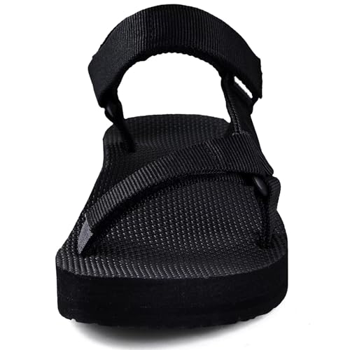 Image of WateLves Womens-Sport-Sandals Hiking Sandals with-Arch-Support Webbing-Outdoor-Beach-Water-Sandals for Travel-Walking-Trekking-Camping