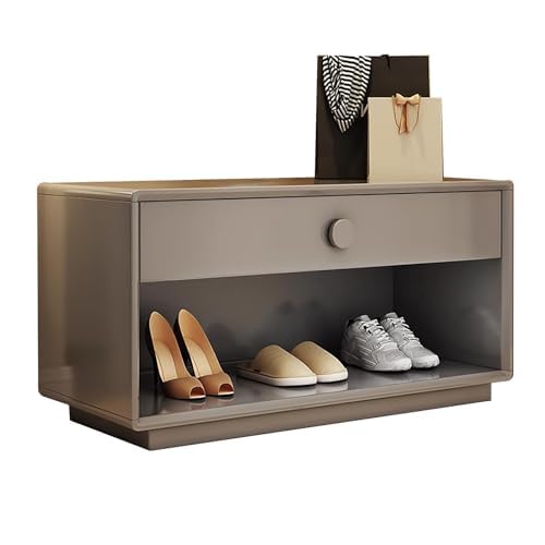 Banc de rangement d'entrée idéal pour un hall accueillant et bien ordonné
