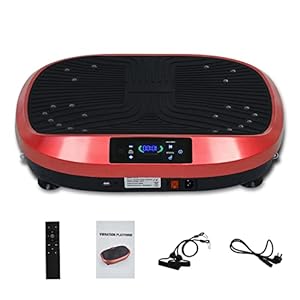 Vibration Plate Exercise Machine, Whole Body Workout Vibration Platform, Lymphatic Drainage Machine for Weight Loss…