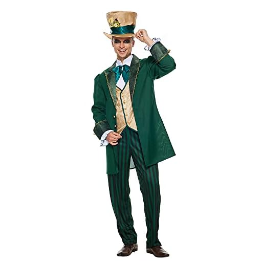 FantastCostumes The Hatter Costume with Top Hat