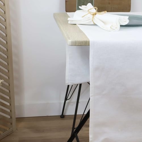 Serviettes de table coton lin METIS absorbantes pour éliminer le jetable - 4