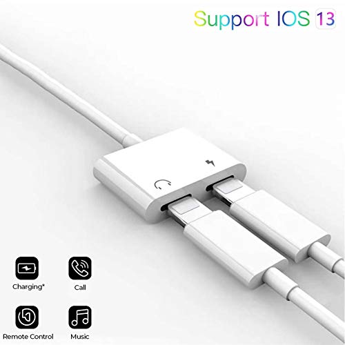 Headphones Adapter Audio Adapter Dongle Car Charger Earphones Aux Cord Headphone Jack Adapter