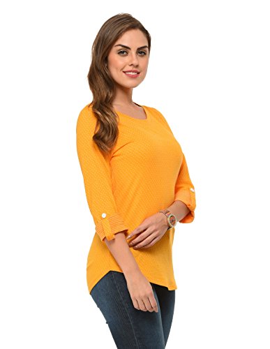 Image of Frenchtrendz Women'sCotton Poly Top(XS-4XL)