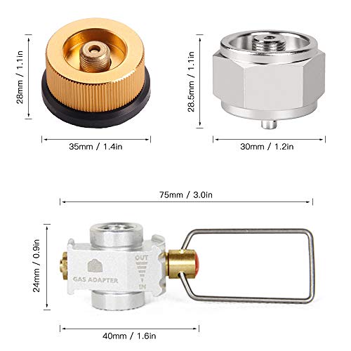 Adaptador, Romacci Gas Saver Plus Conversor de gás Shifter Refil Adaptador de conversão de tanque pl