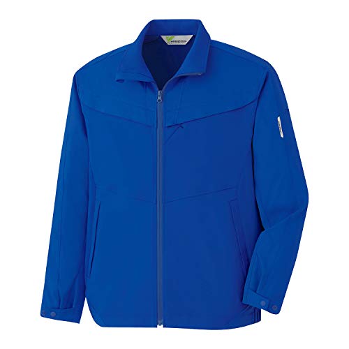 ミドリ安全 ベルデクセル 作業服 春夏 ハイストレッチ 長袖 ブルゾン VES2623 ロイヤルブルー 3L