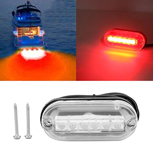 Gorgeri Luce subacquea a LED, DC12V 3W Lampada da