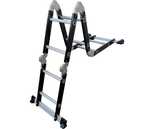 Amazon | アルミス ミニ8WAYS ステップラダー 229cm 2台入 ASL-8SBK