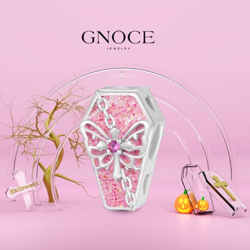 Image of GNOCE Halloween Charm Bracelet Fit Pandora Beads for Women Gift