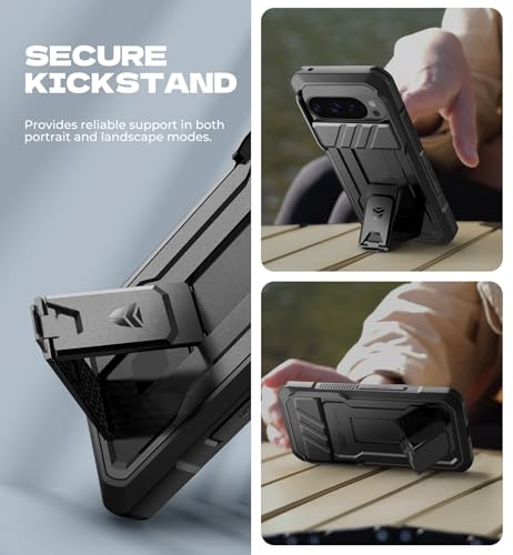Coque Google Pixel 10 Pro antichoc Dexnor avec support de visionnage intégré - 5