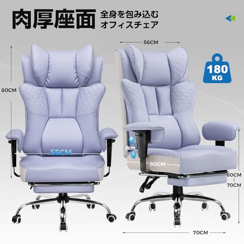 GTRacing CH610-PURPLE ゲーミングチェア