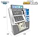 Dr. STEM Toys - Kids ATM Savings Bank – Electronic Piggy Bank with Bill Feeder, Coin Counter, and LCD – Educational STEM Toy for Children 5-12