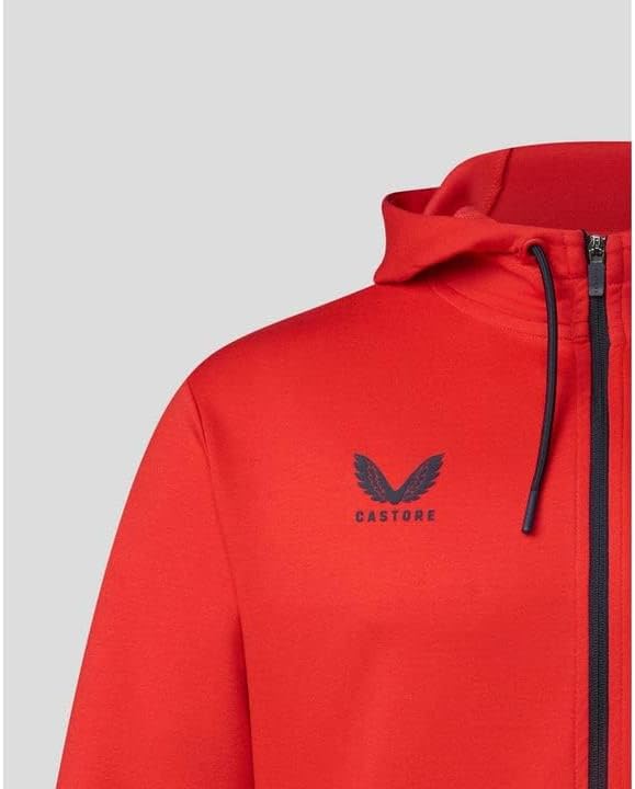 Red Bull Racing Men's Full Zip Hoodie - Red & Navy - Image 4
