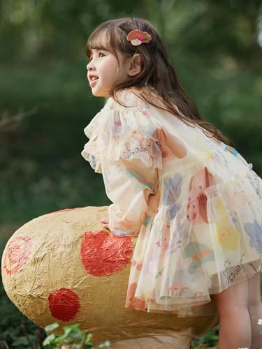 Image of TAGAS Dress for Girls II Baby Girl Dress||Frock for Girls|Casual wear for Kids Dresses|| Knee-Length