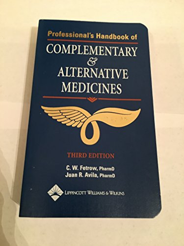 Professional'S Handbook Of Complementary And Alternative Medicines
