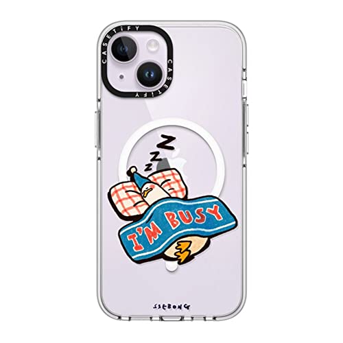 CASETiFY NA iPhone 14 P[X [΂݂ɂf/2m̗NA/MagSafe ɑΉ] - I'm so busy by ssebong