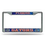NCAA Florida Gators Chrome License Plate Frame