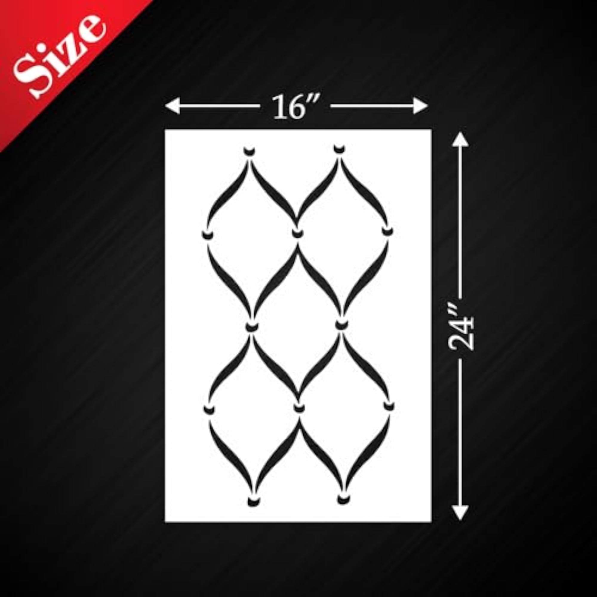 Reusable Wall Painting Stencils, DIY Home & Office Decor