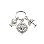 Globe and Airplane Compass