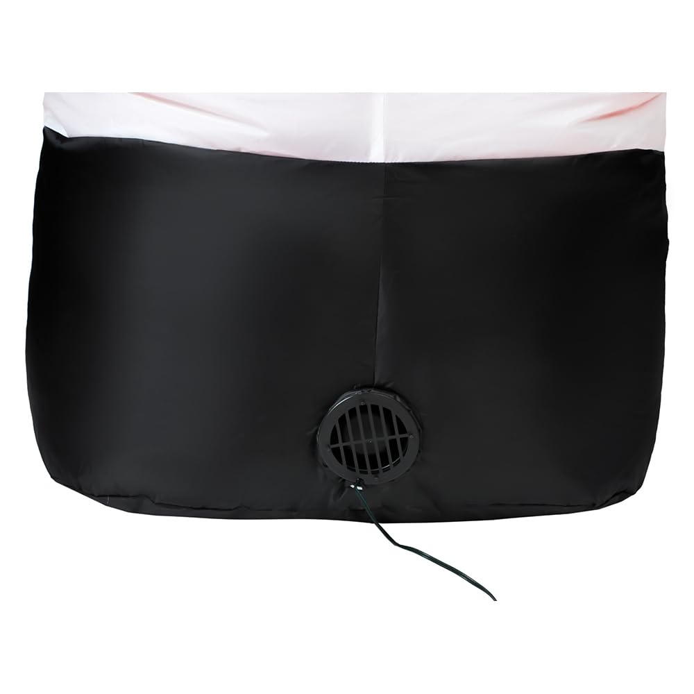 Père Noël gonflable lumineux LED XXL intérieur extérieur décoration de Noël