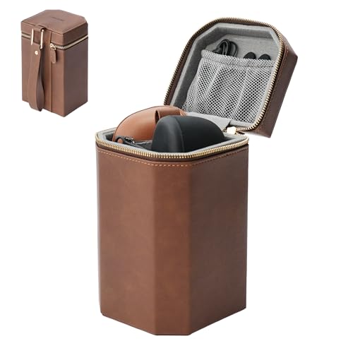 HIBLOKS Estojo rígido compatível com Ray-Ban Meta Wayfarer/Skyler/Headliner e Gen 2 e Oakley Meta HSTN caixa de carregamento, estojo de viagem de grande capacidade para óculos inteligentes RayBan Meta