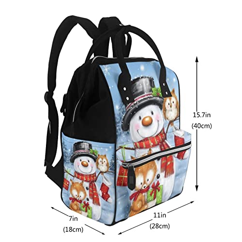 Sac à dos à langer hibou parfait pour les sorties poussette avec bébé - 2