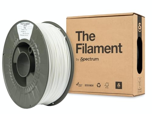 PLA | 1 kg | 1.75 mm | The Filament by Spectrum Filaments | Made in EU (Traffic White)