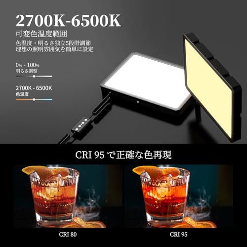 NEEWER NEEWER BASICS LEDビデオライト BP300 の商品画像 2
