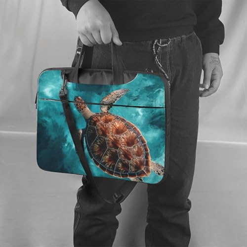 Maletín para portátil impermeable 15.6 pulg con asa y correa miniatura 2