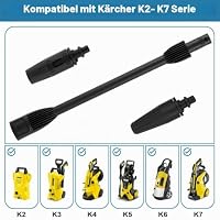 OFFCUP Sprühlanze Verlängerungsstange für Kärcher K2 K3 K4 K5 K6 K7 ABS Kunststoff Hochdruckreiniger Zubehör Düse, Hochdruck Sprühlanze Düse Strahlrohr für Hochdruckreiniger – Ansicht 6