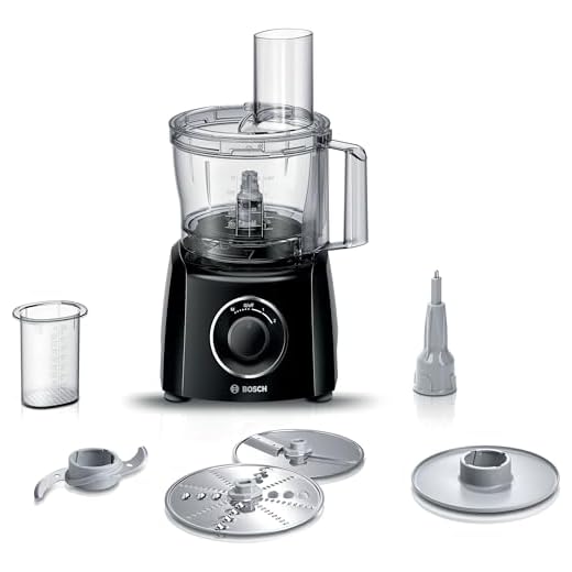 Bosch Elettrodomestici, Robot da cucina, MultiTalent 3, 800 W, Nero, MCM3101B