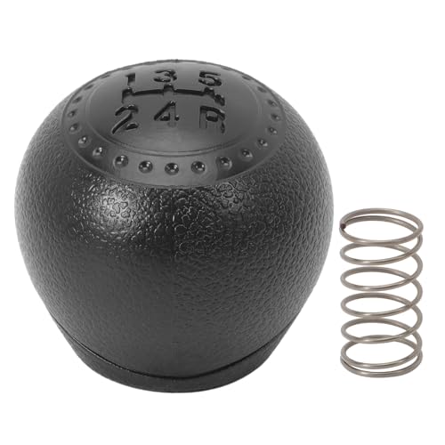 MangWany Pomello del cambio a 5 marce, adatto per Fiat Punto 188 1999-2012 con molla di ritorno per leva del cambio