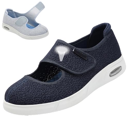 幅広 メンズ 介護シューズ 通気性 軽量 調節可能 リハビリシューズ 調節可能 高齢者用 甲高 リハビリ 介護用靴 室内外用 老人靴 敬老の日